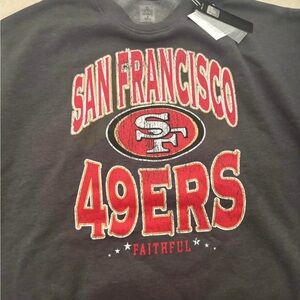 San Francisco 49ers Gray Sweatshirt